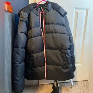 Boys XL husky puffer coat with hood NWT